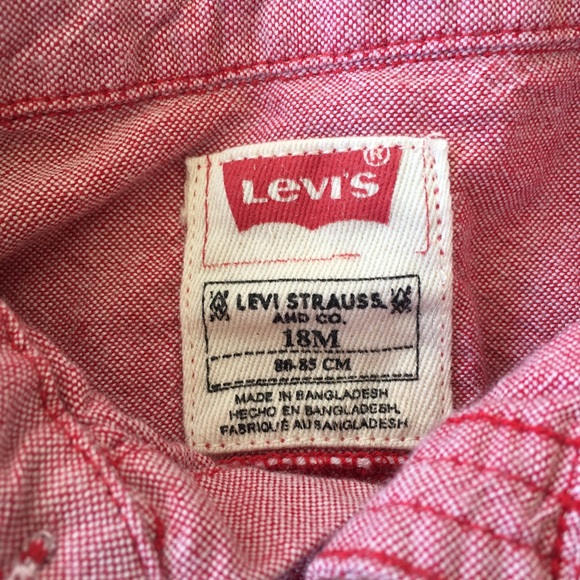 Levi kids button up shirt bundle! - Picture 3 of 5